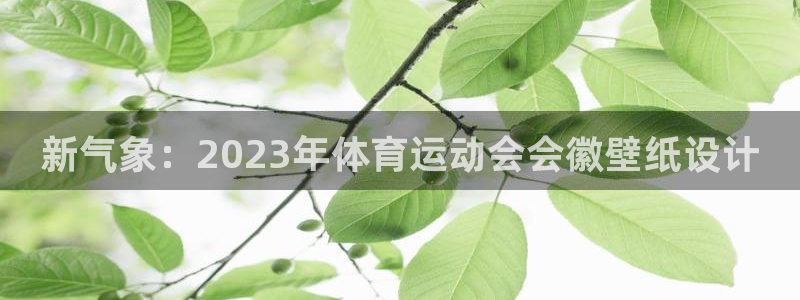 betway西汉姆联：新气象：2023年体育运动会会徽壁纸设计